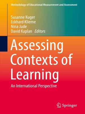 cover image of Assessing Contexts of Learning